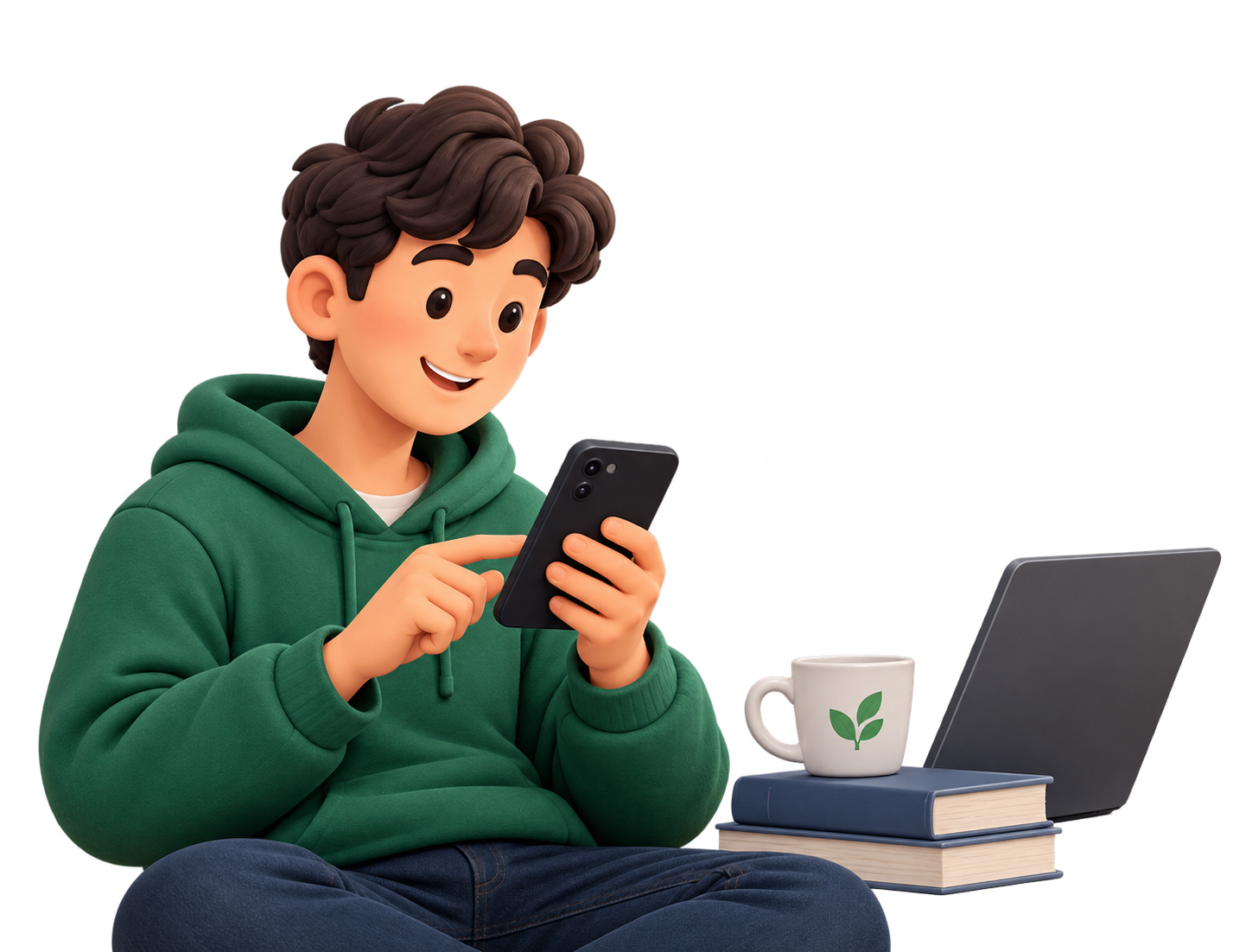 Student roommate joining a shared flat expense room on Hisabify